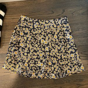 Free people daisy mini skirt